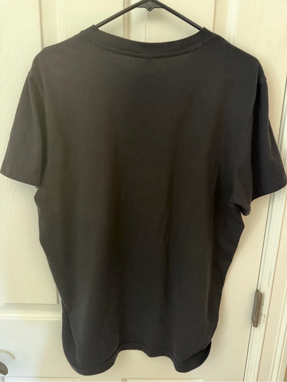 Young Mens Adidas Climalite Black Basketball T-Shirt Size L